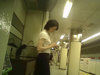 Japan Office, Subway, Japanese MILF